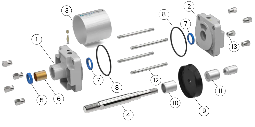 CETOP Silindir PNS - PNSY (Ø125 - Ø320)12