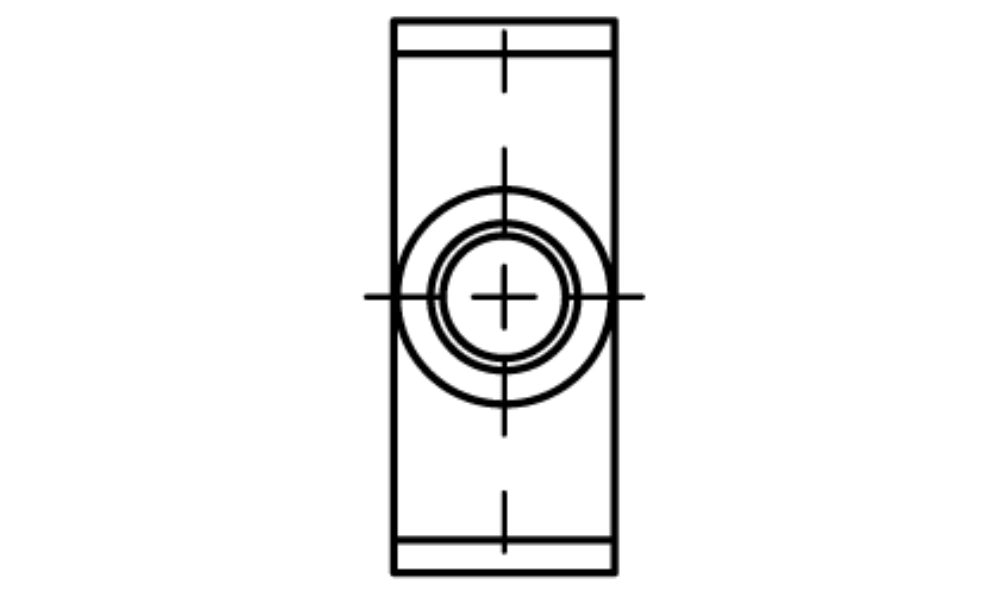 Orta Eklem Bağlantı TEknik Cizim