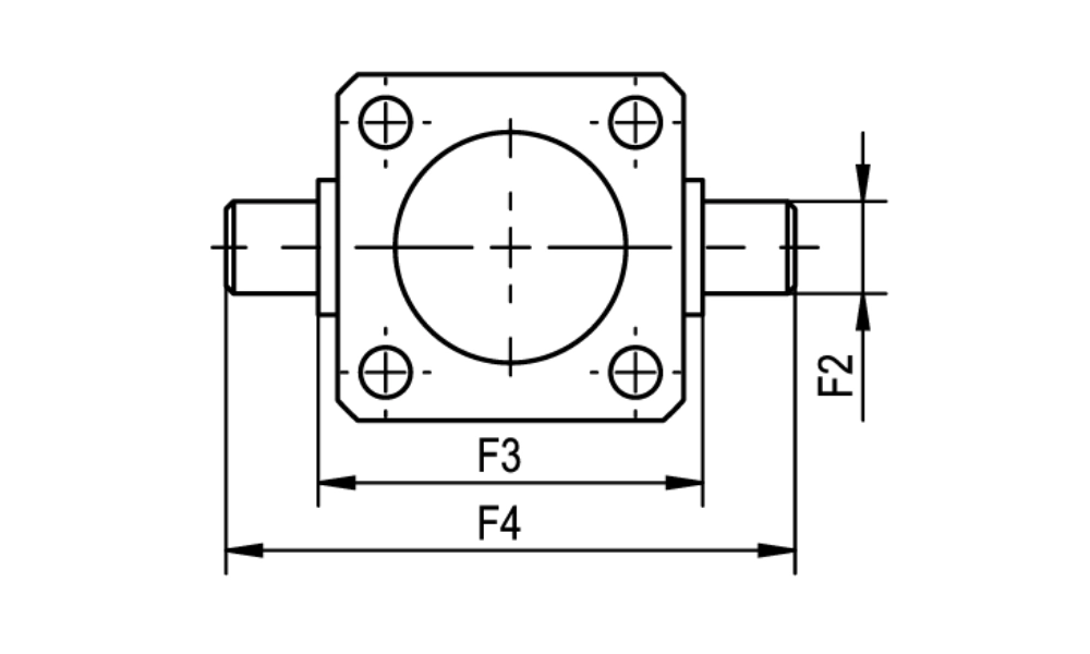 Orta Eklem Bağlantı TEknik Çizim